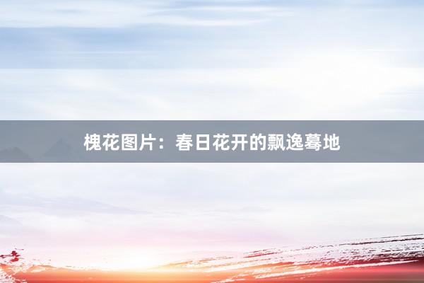 槐花图片：春日花开的飘逸蓦地